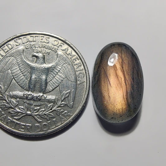 Labradorite Cabochon gemstone cabochon - natural crystal healing stone for jewelry making by Gemivra