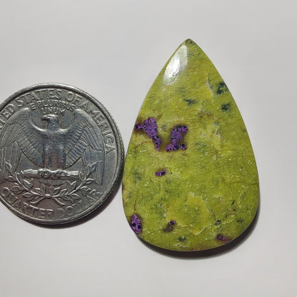 Atlantisite gemstone cabochon - natural crystal healing stone for jewelry making by Gemivra