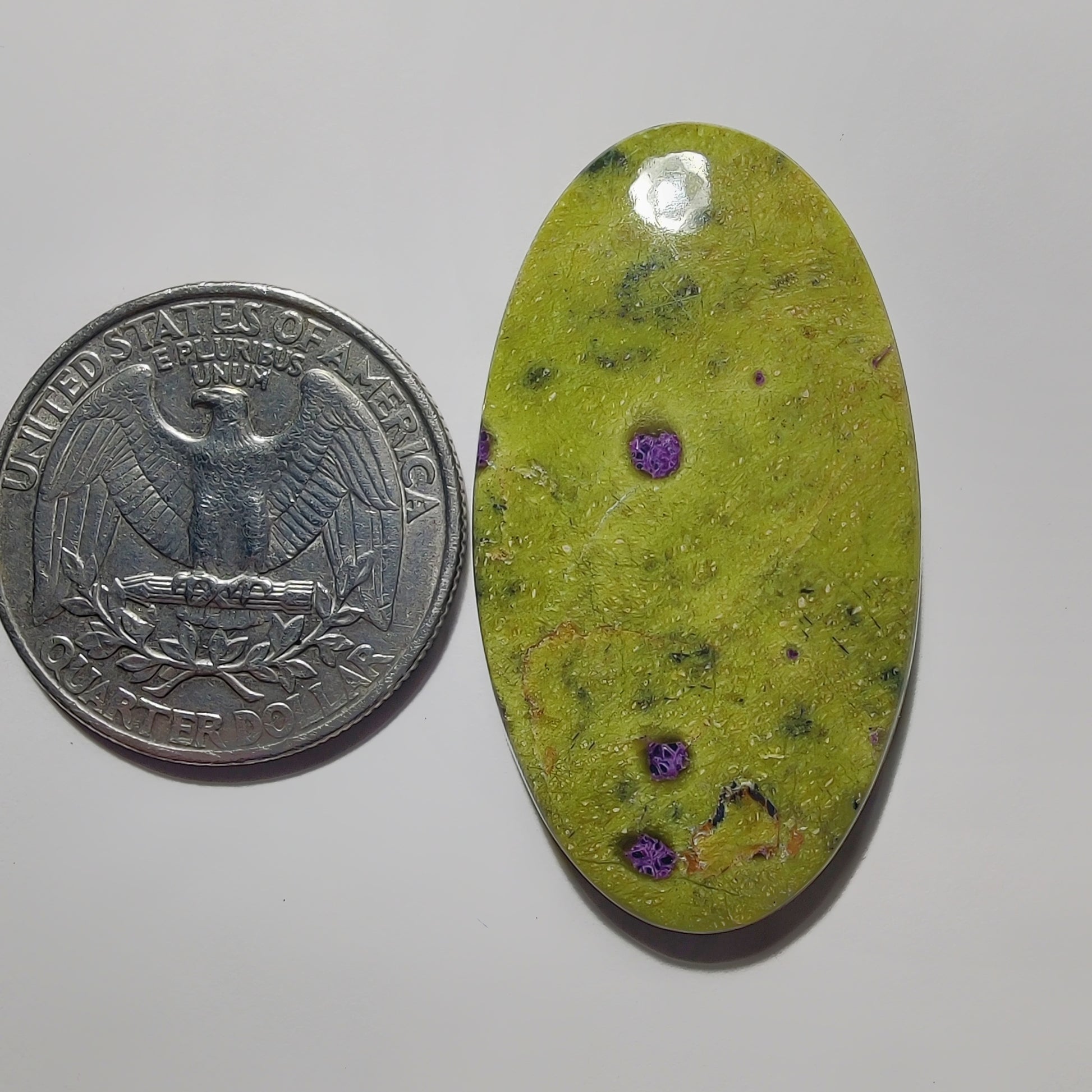 Atlantisite gemstone cabochon - natural crystal healing stone for jewelry making by Gemivra