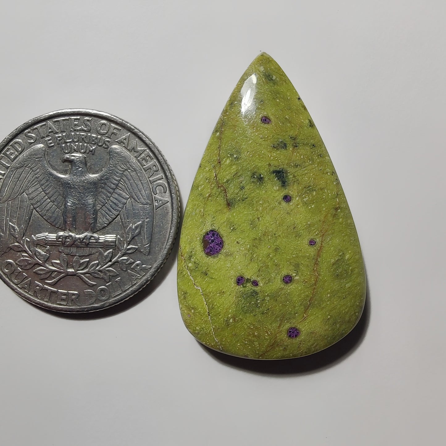 Atlantisite gemstone cabochon - natural crystal healing stone for jewelry making by Gemivra