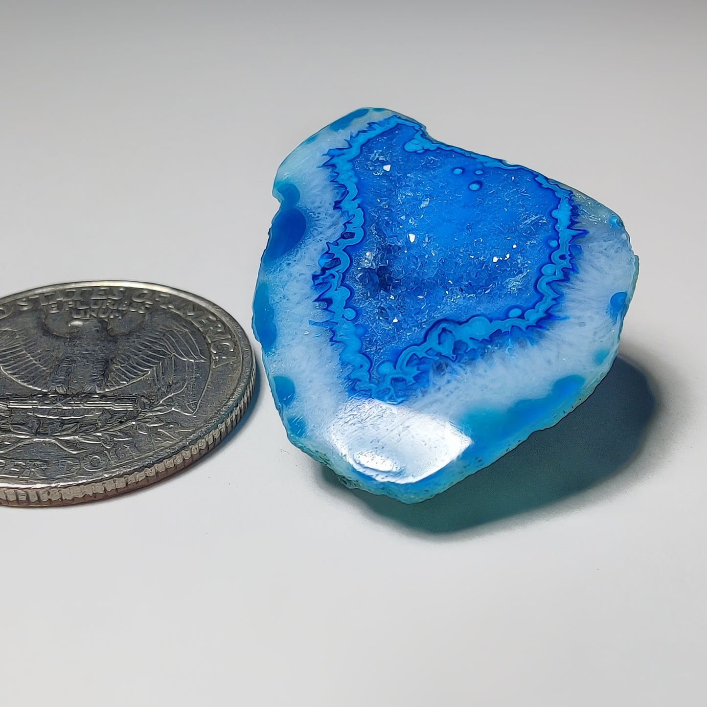 Dyed Agate Druzy