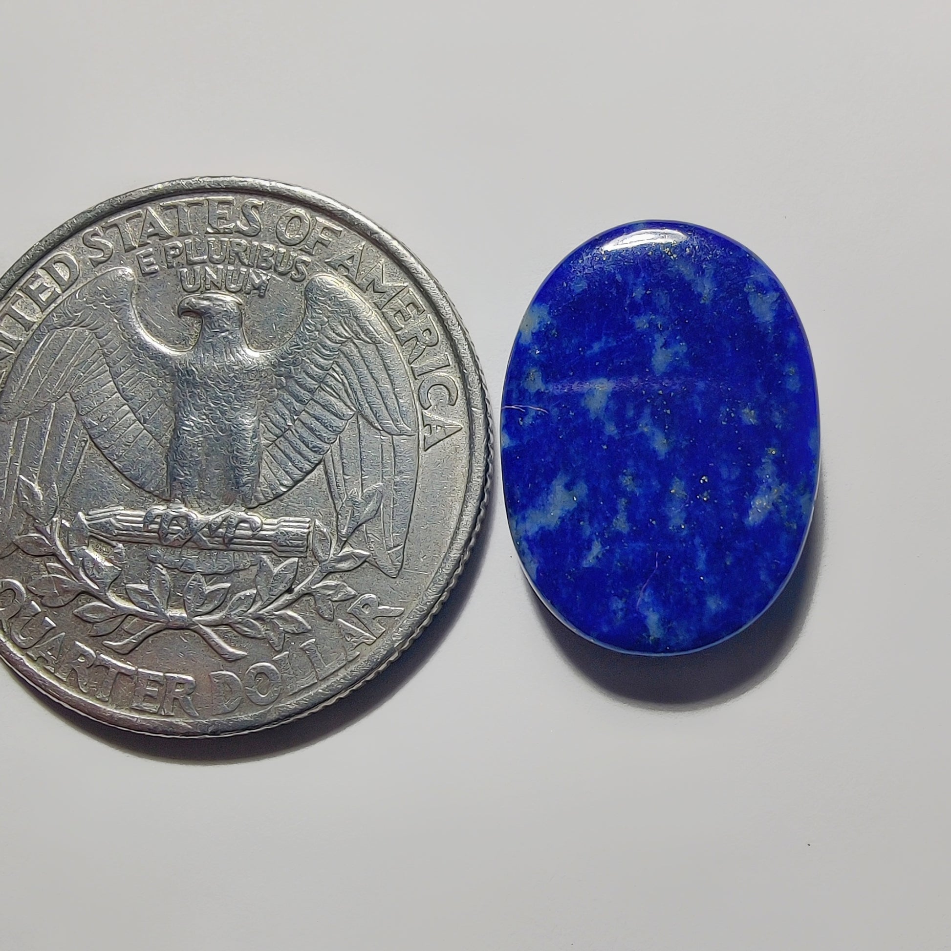 Lapis Lazuli gemstone cabochon - natural crystal healing stone for jewelry making by Gemivra