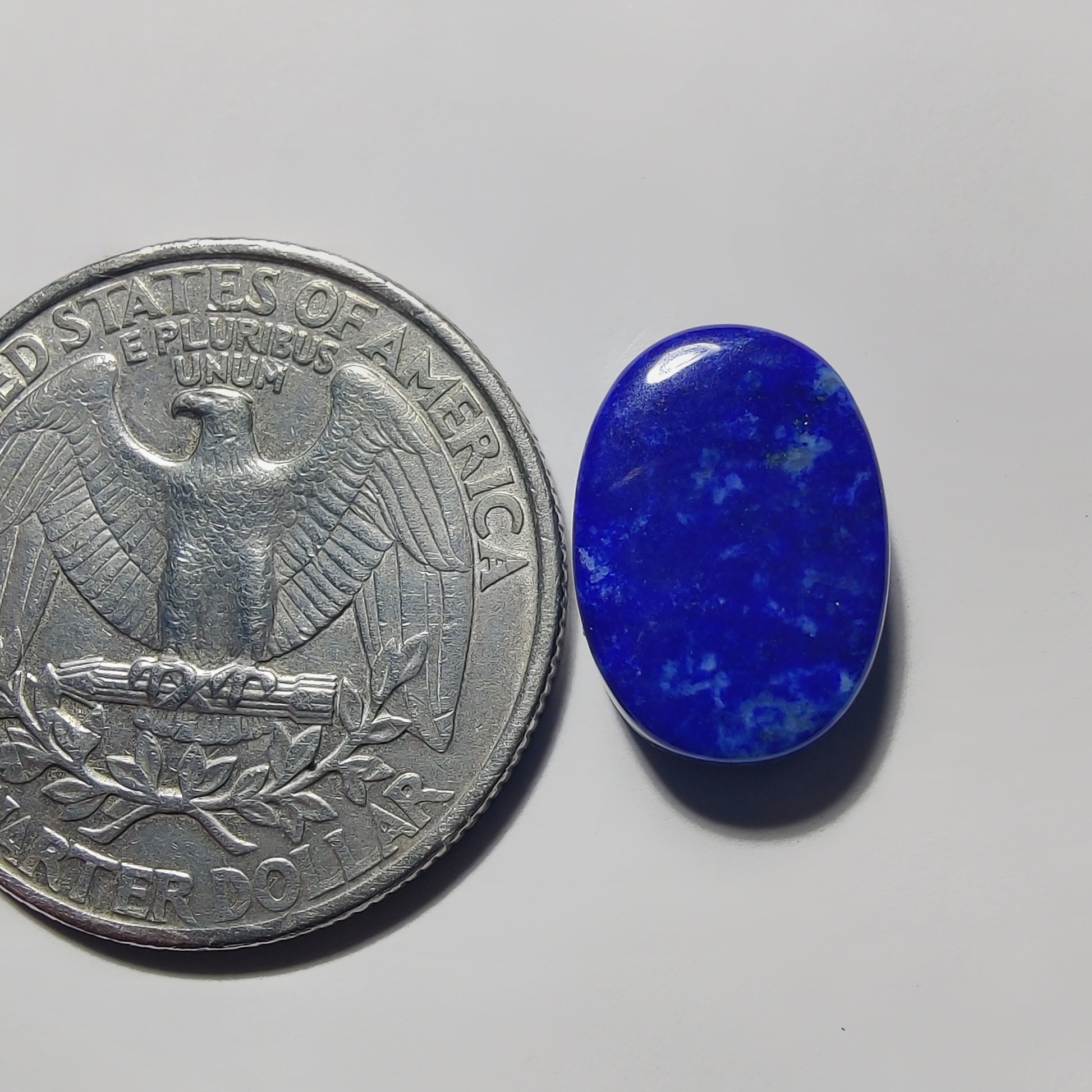 Lapis Lazuli gemstone cabochon - natural crystal healing stone for jewelry making by Gemivra