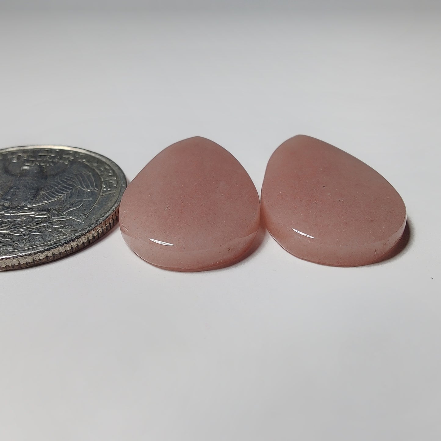 Pink Jasper Pair