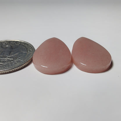 Pink Jasper Pair