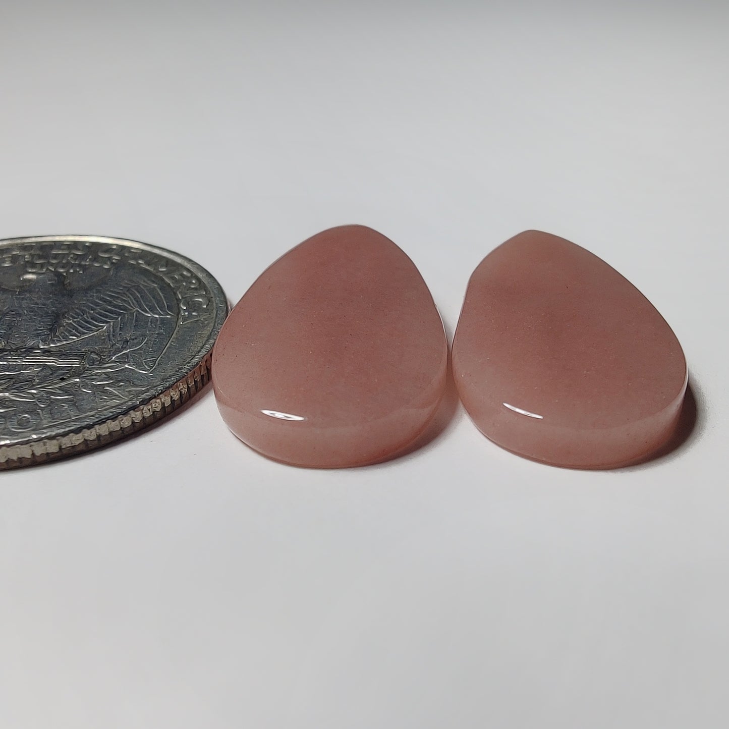 Pink Jasper Pair