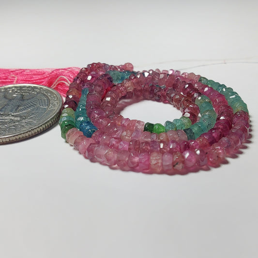 Multicolor Tourmaline Bead