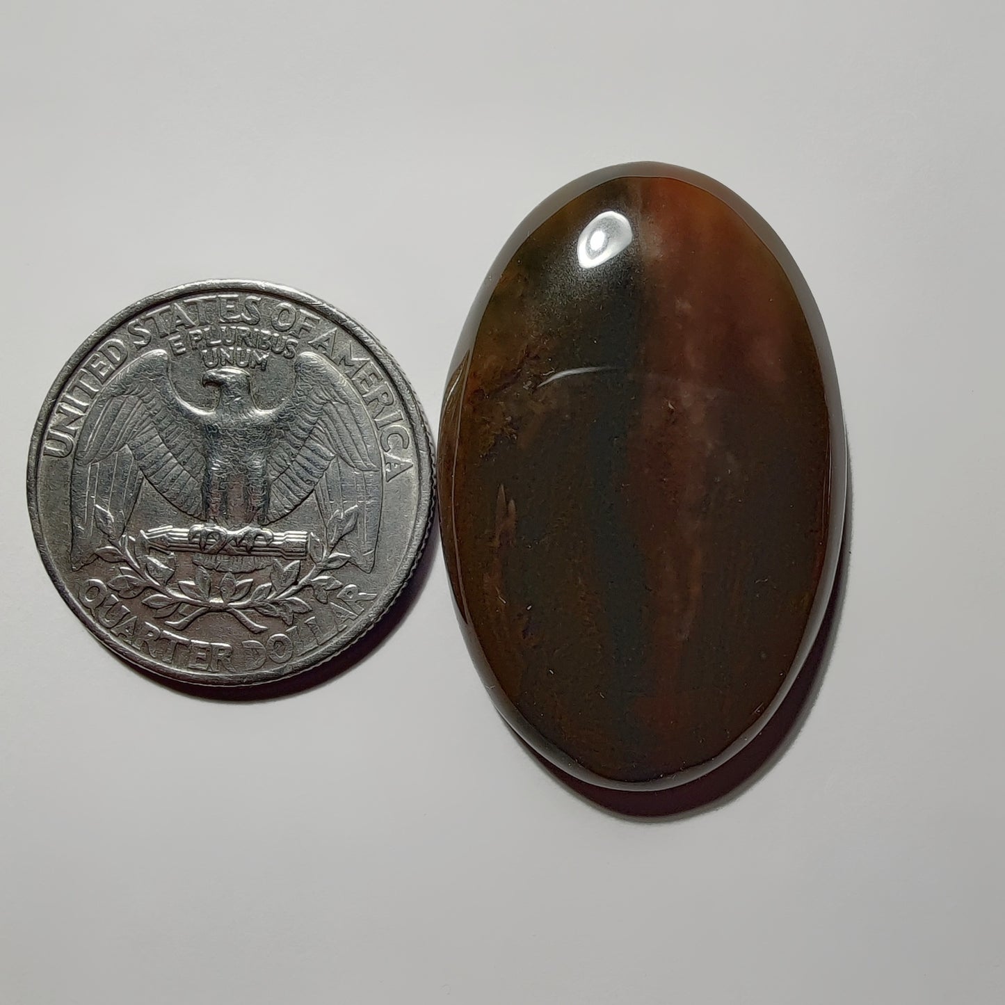 Agate Cabochon gemstone cabochon - natural crystal healing stone for jewelry making by Gemivra
