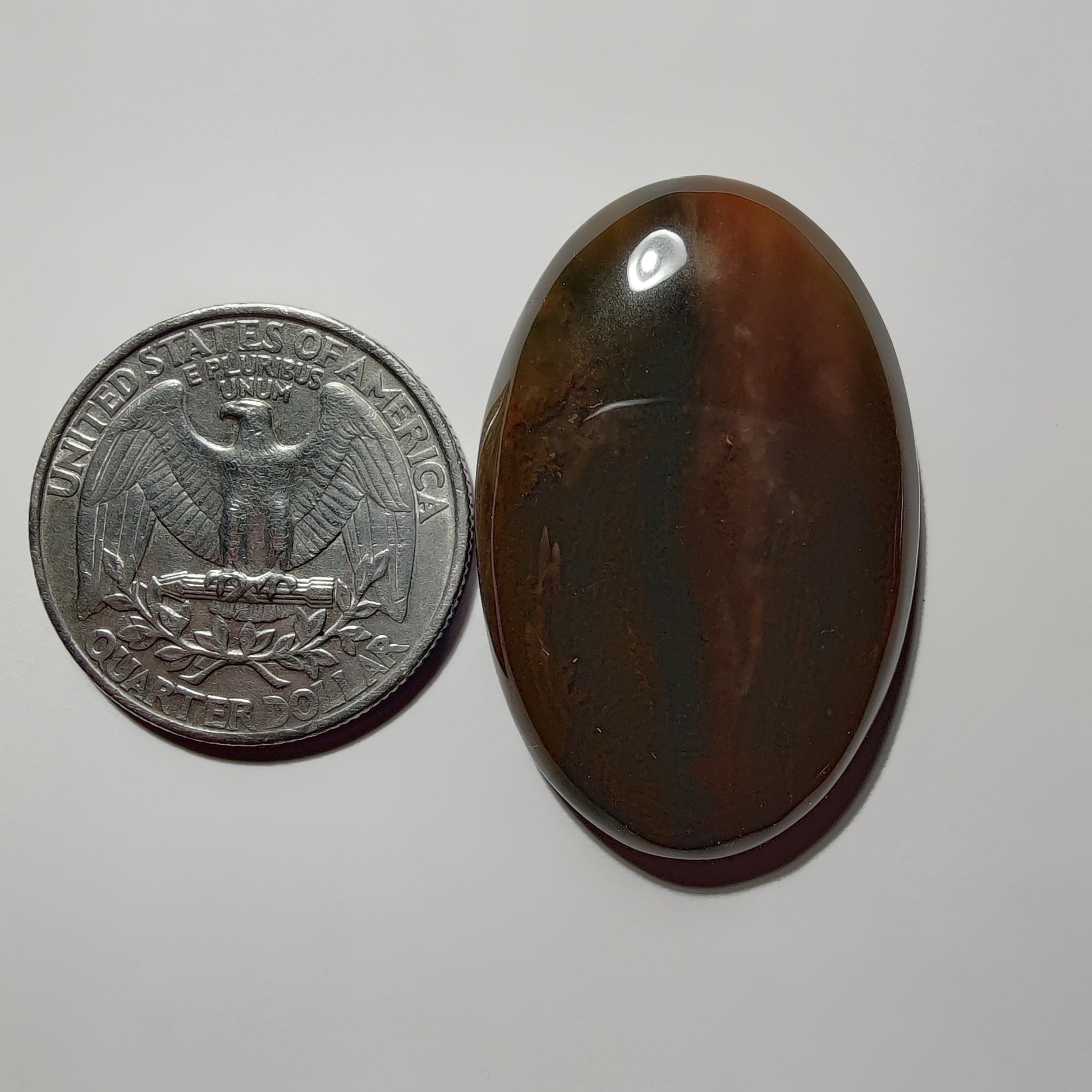 Agate Cabochon gemstone cabochon - natural crystal healing stone for jewelry making by Gemivra
