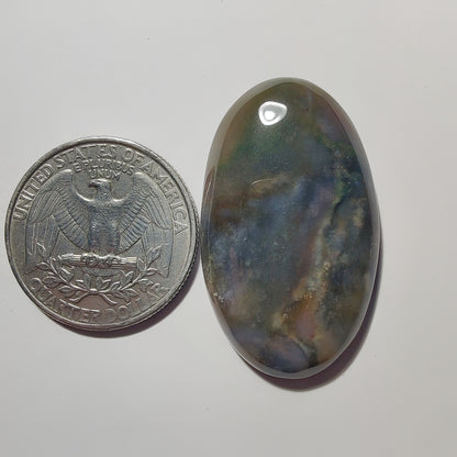 Agate Cabochon gemstone cabochon - natural crystal healing stone for jewelry making by Gemivra