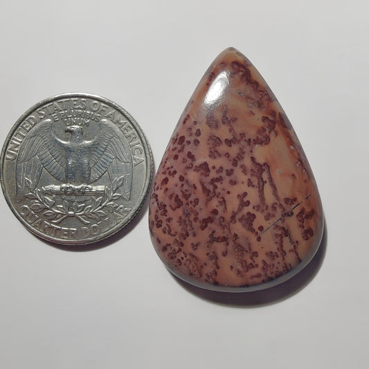 Coffee Bean Jasper gemstone cabochon - natural crystal healing stone for jewelry making by Gemivra