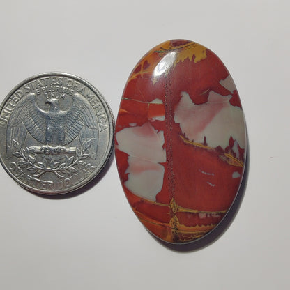 Noreena Jasper gemstone cabochon - natural crystal healing stone for jewelry making by Gemivra