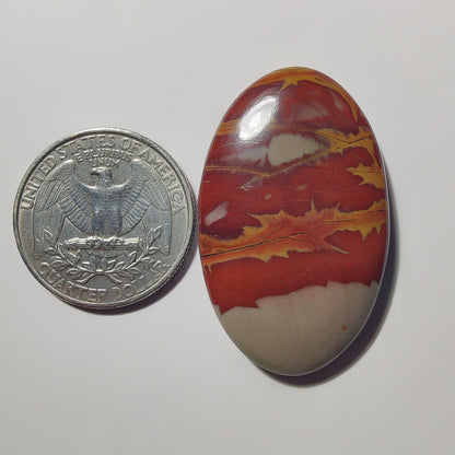 Noreena Jasper gemstone cabochon - natural crystal healing stone for jewelry making by Gemivra