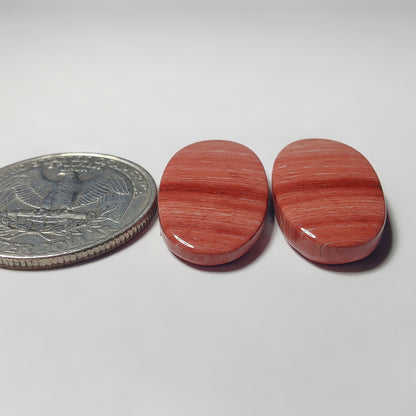 Banded Pink Jasper Pair