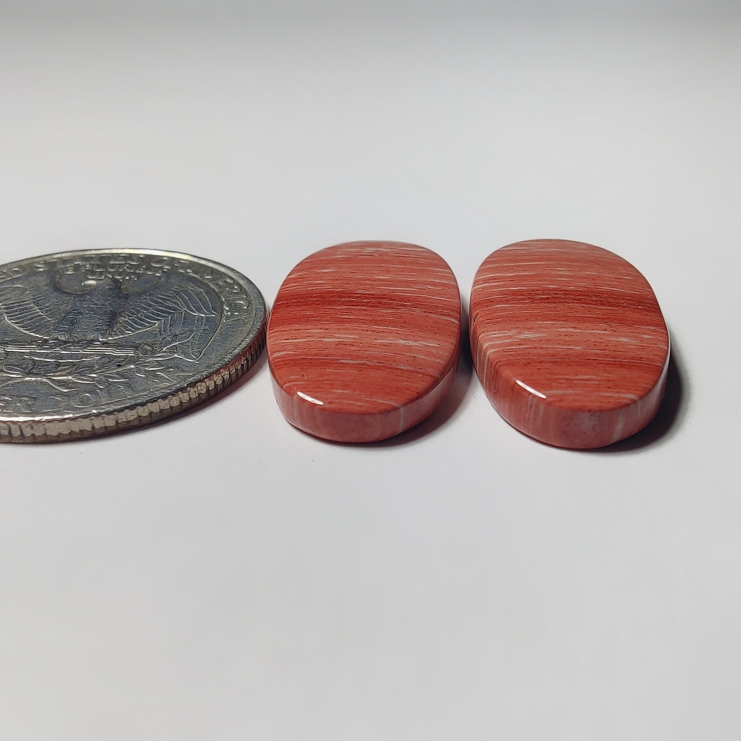 Banded Pink Jasper Pair
