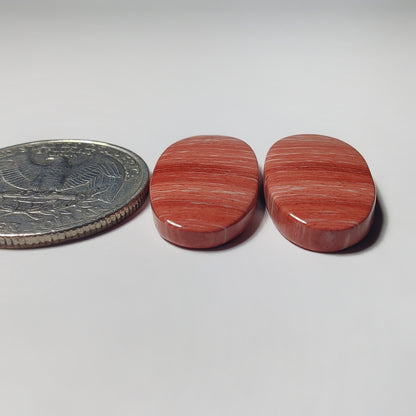 Banded Pink Jasper Pair