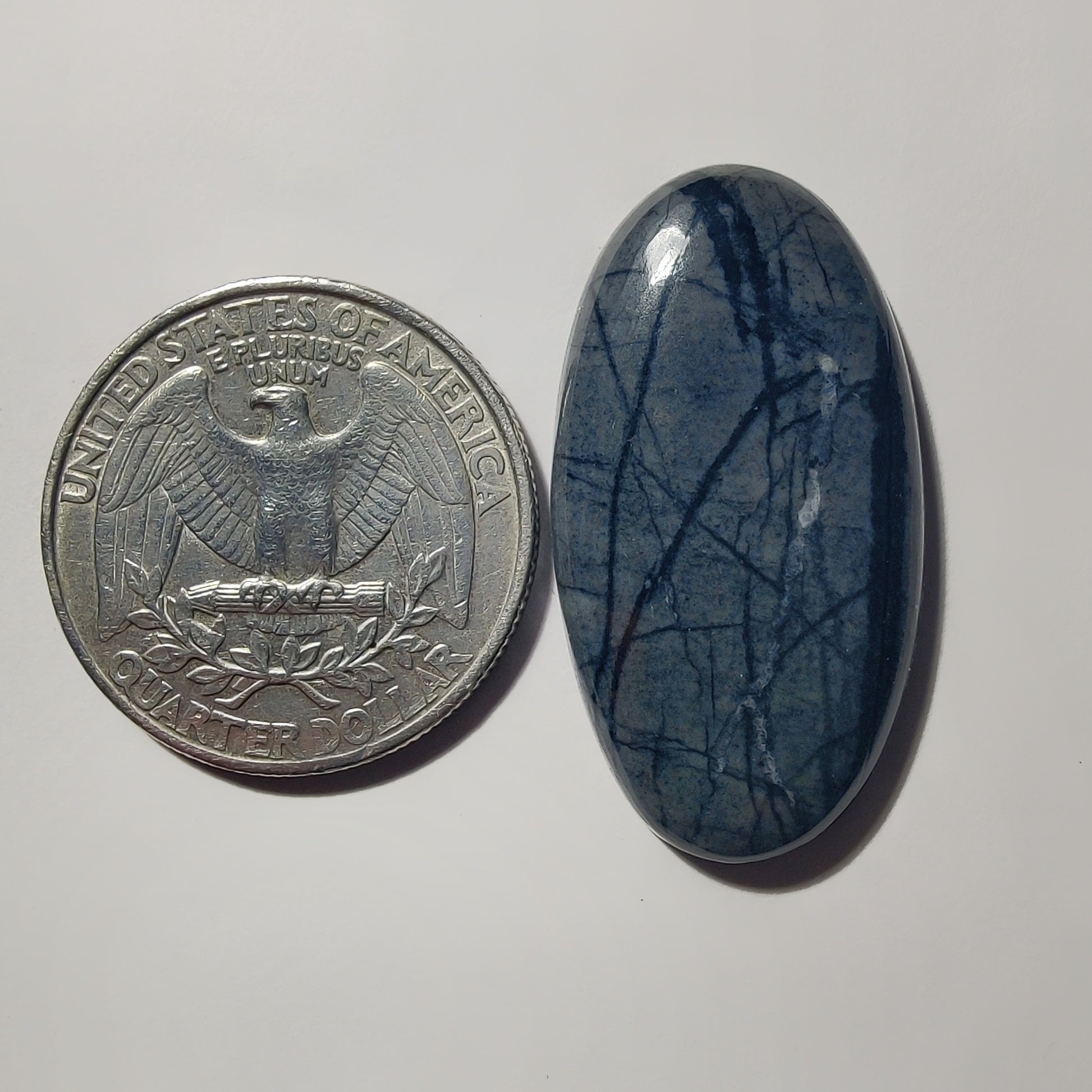 Picasso Jasper gemstone cabochon - natural crystal healing stone for jewelry making by Gemivra
