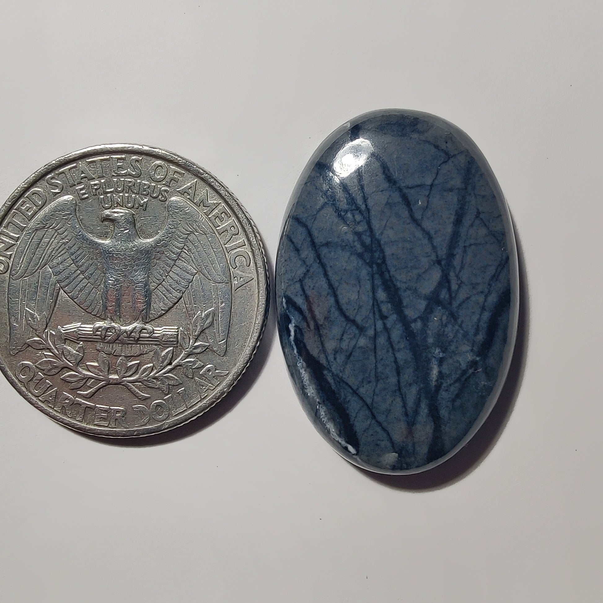 Picasso Jasper gemstone cabochon - natural crystal healing stone for jewelry making by Gemivra