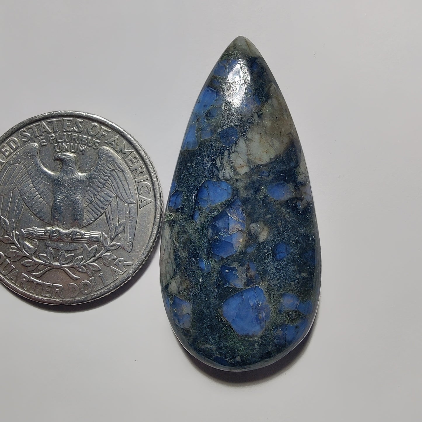 Que Sera gemstone cabochon - natural crystal healing stone for jewelry making by Gemivra