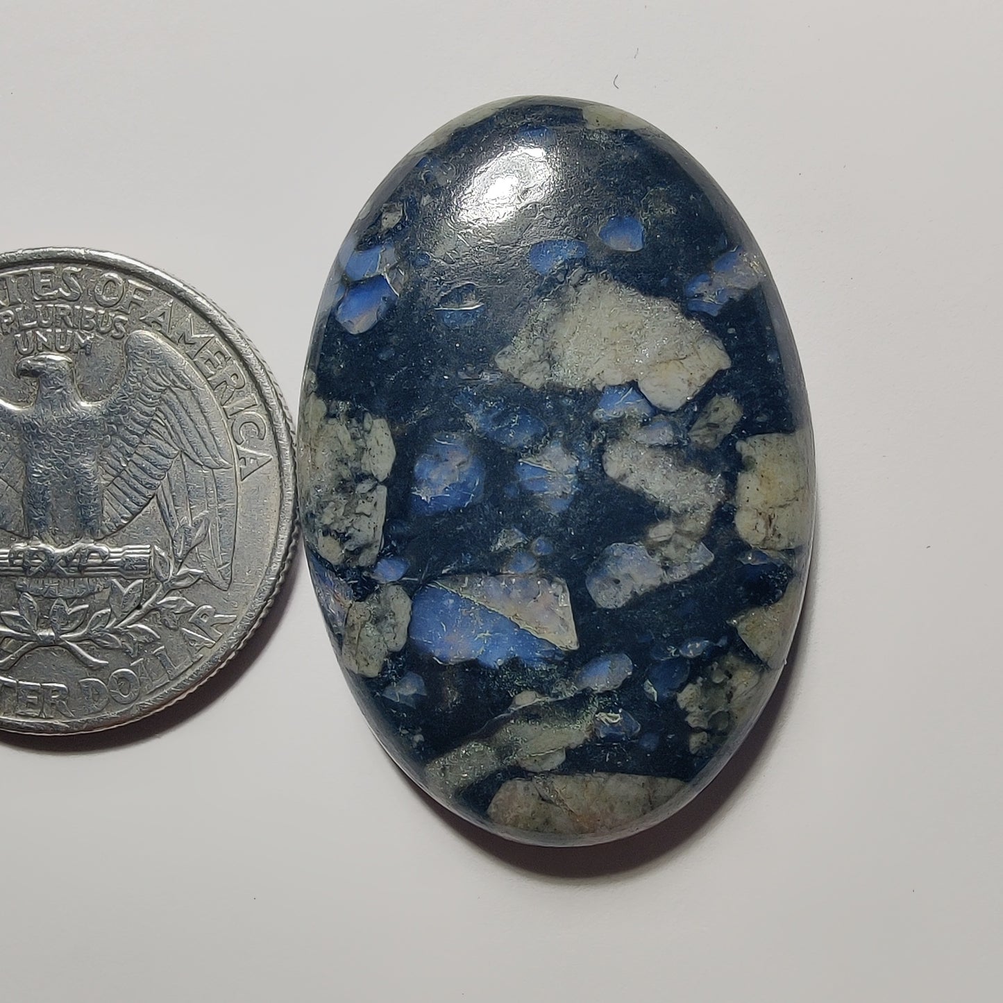 Que Sera gemstone cabochon - natural crystal healing stone for jewelry making by Gemivra