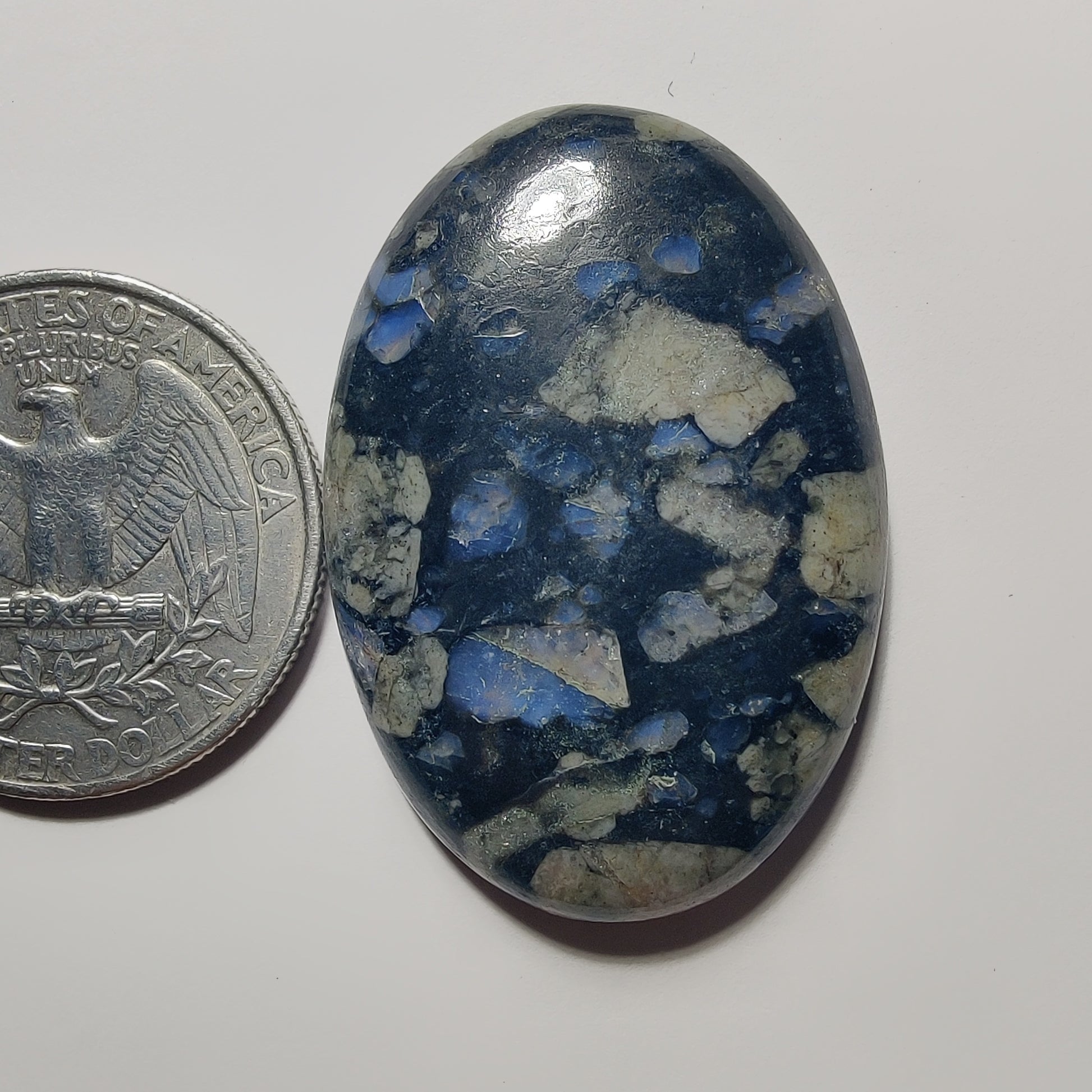 Que Sera gemstone cabochon - natural crystal healing stone for jewelry making by Gemivra