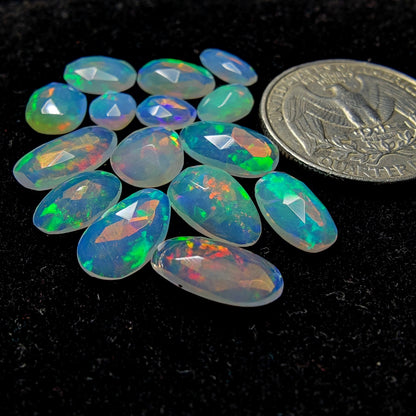 Rose Cut Ethiopian Opal Lot