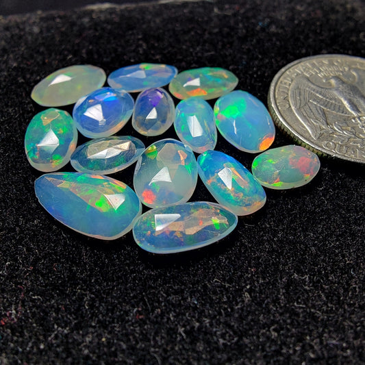 Rose Cut Ethiopian Opal Lot