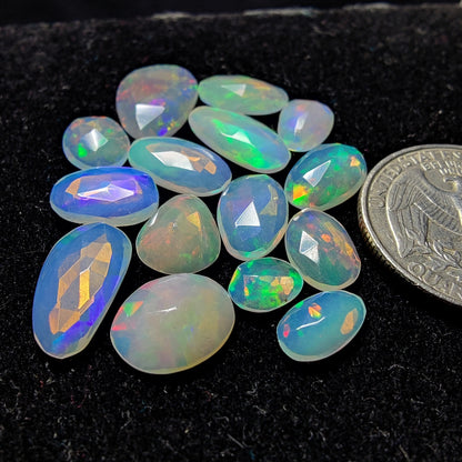 Rose Cut Ethiopian Opal Lot