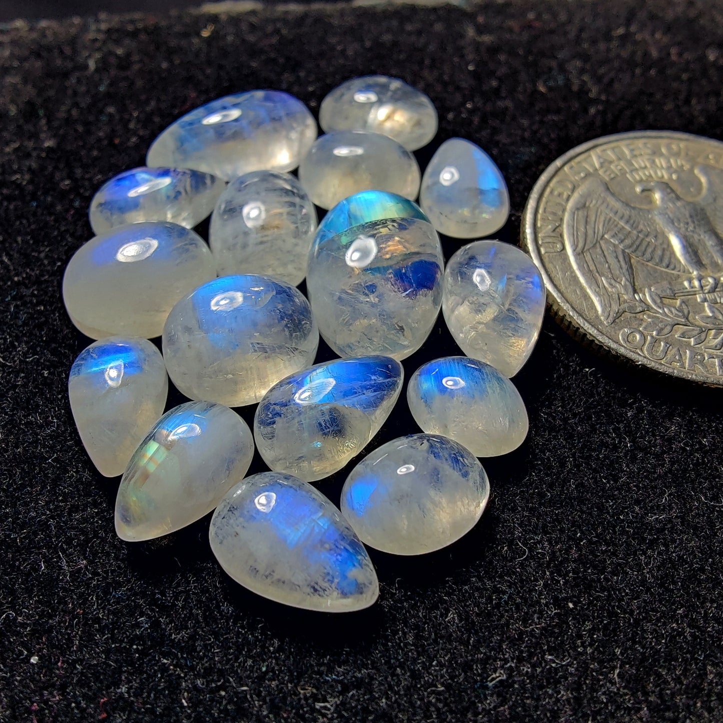 Rainbow Moonstone Lot