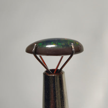 Natural Black Ethiopian Opal Cabochon