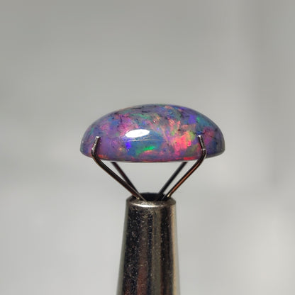 Natural Black Ethiopian Opal Cabochon