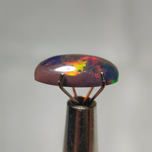 Natural Black Ethiopian Opal Cabochon