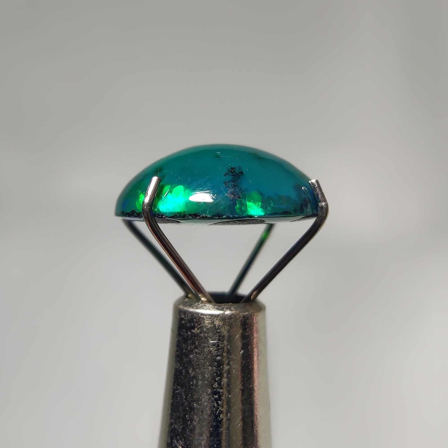 Natural Black Ethiopian Opal Cabochon