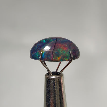 Natural Black Ethiopian Opal Cabochon
