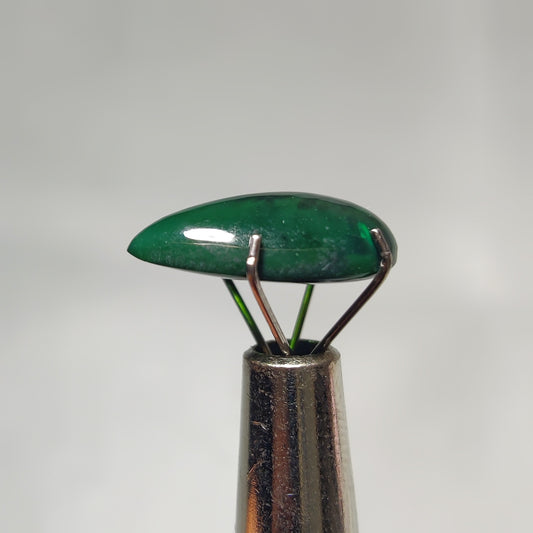 Natural Black Ethiopian Opal Cabochon