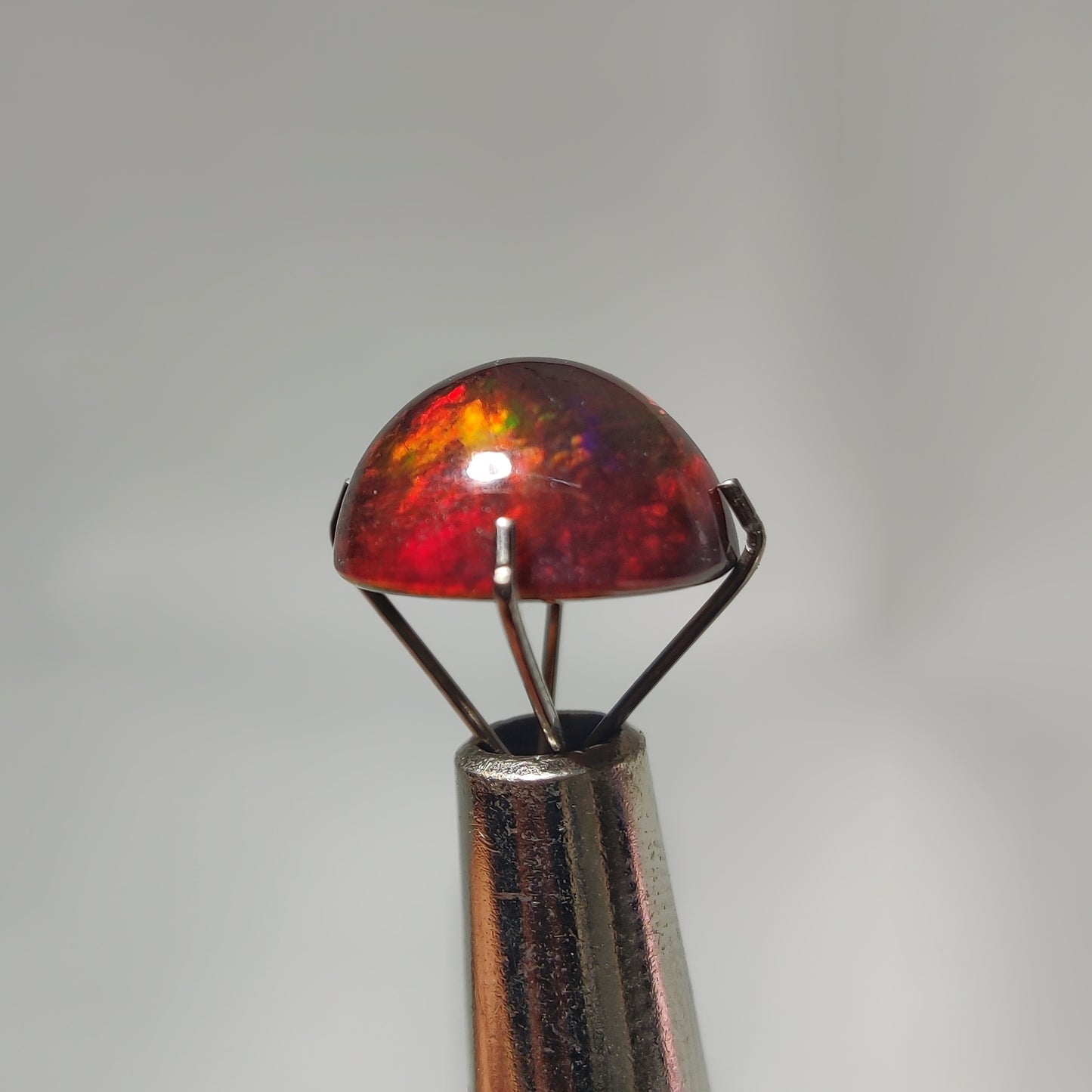 Natural Black Ethiopian Opal Cabochon