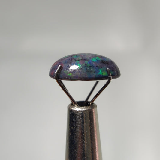 Natural Black Ethiopian Opal Cabochon