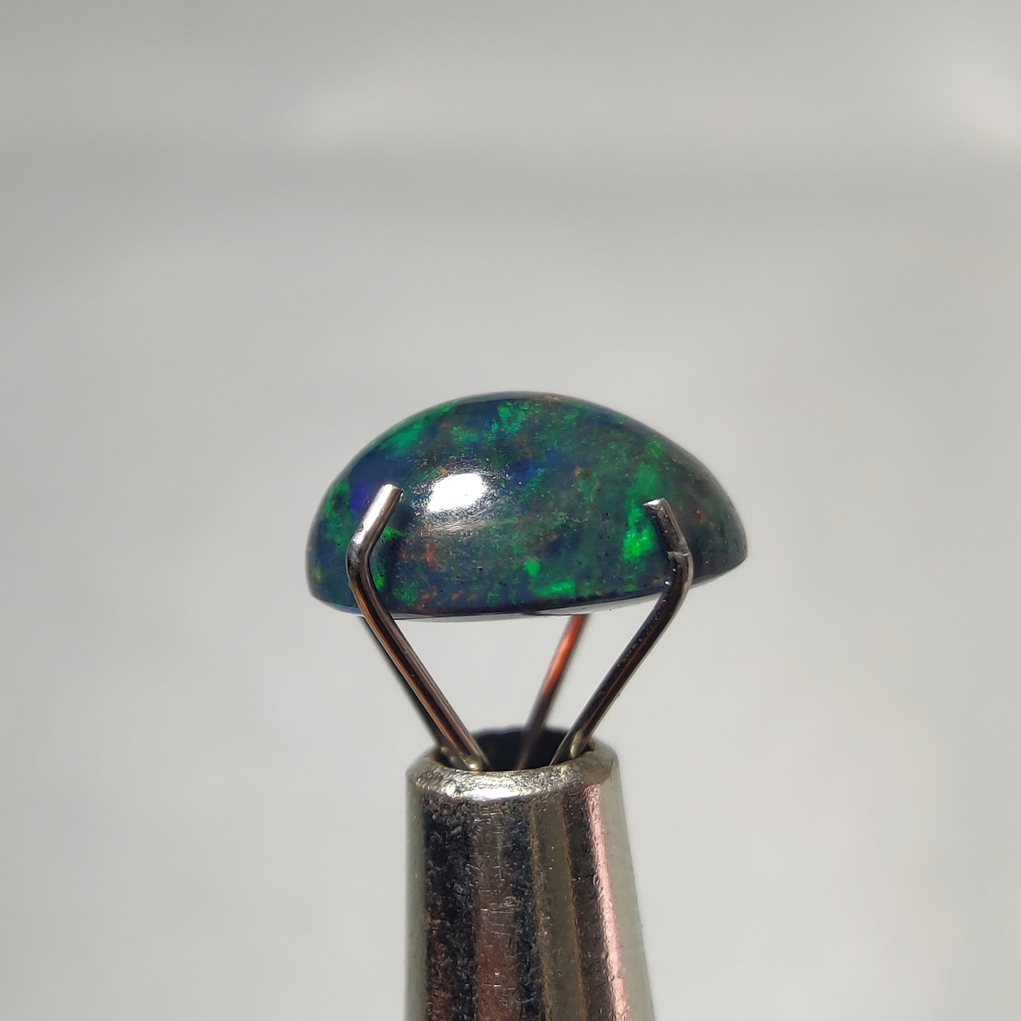 Natural Black Ethiopian Opal Cabochon