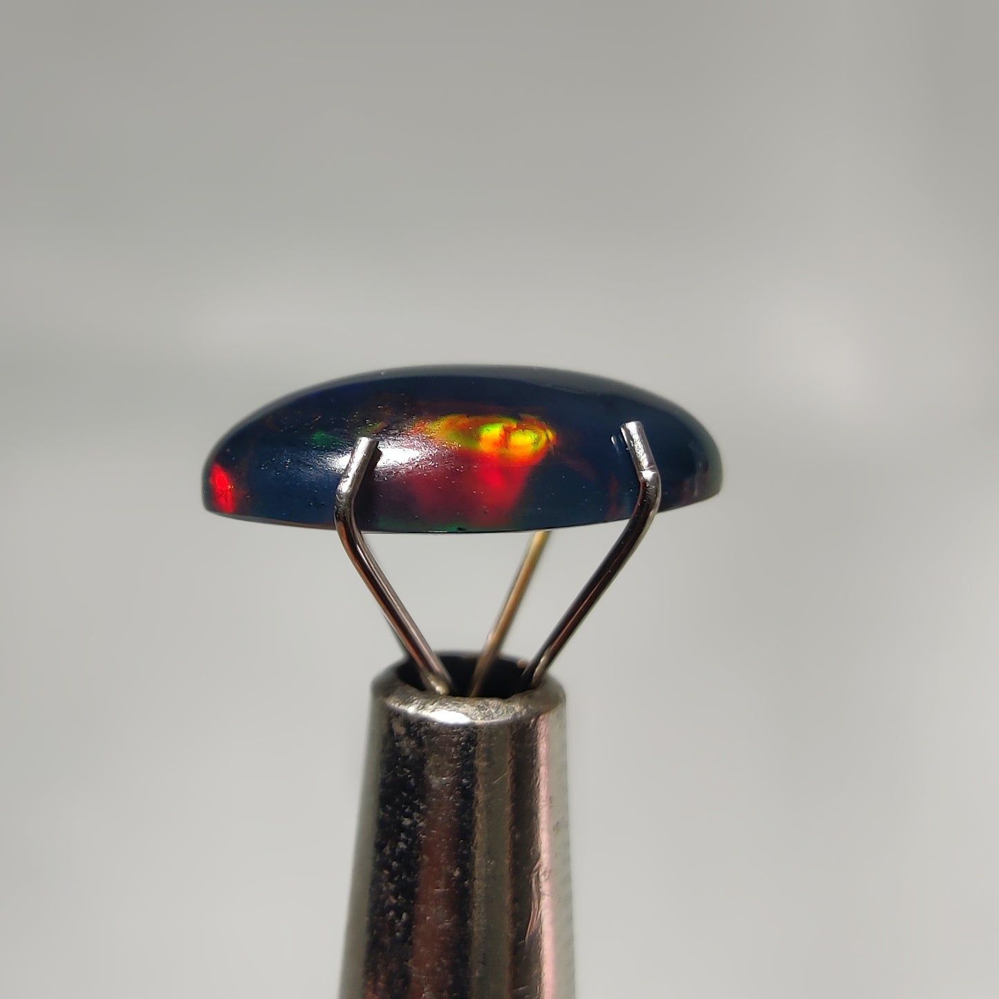 Natural Black Ethiopian Opal Cabochon