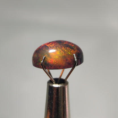 Natural Black Ethiopian Opal Cabochon