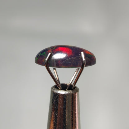 Natural Black Ethiopian Opal Cabochon