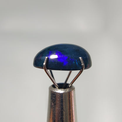 Natural Black Ethiopian Opal Cabochon