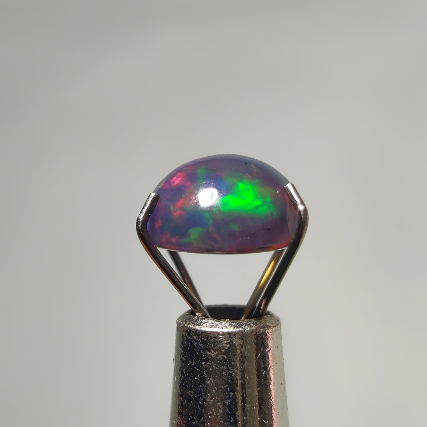 Natural Black Ethiopian Opal Cabochon