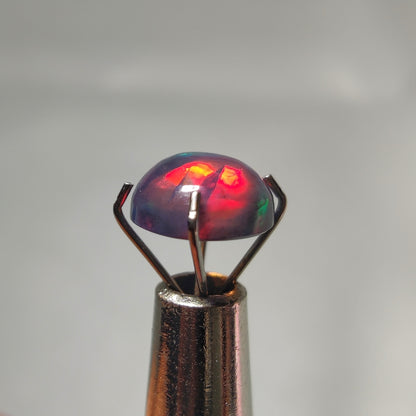 Natural Black Ethiopian Opal Cabochon