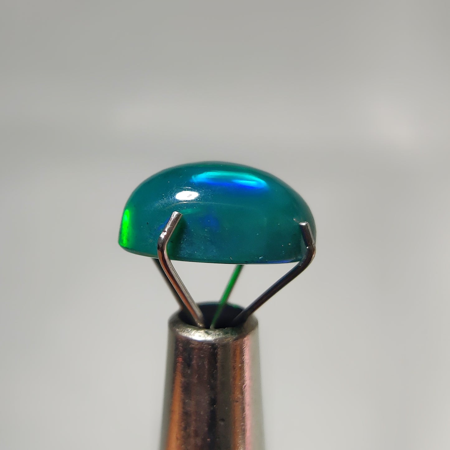 Natural Black Ethiopian Opal Cabochon