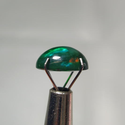 Natural Black Ethiopian Opal Cabochon