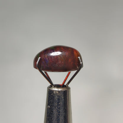 Natural Black Ethiopian Opal Cabochon