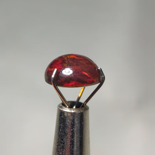 Natural Black Ethiopian Opal Cabochon