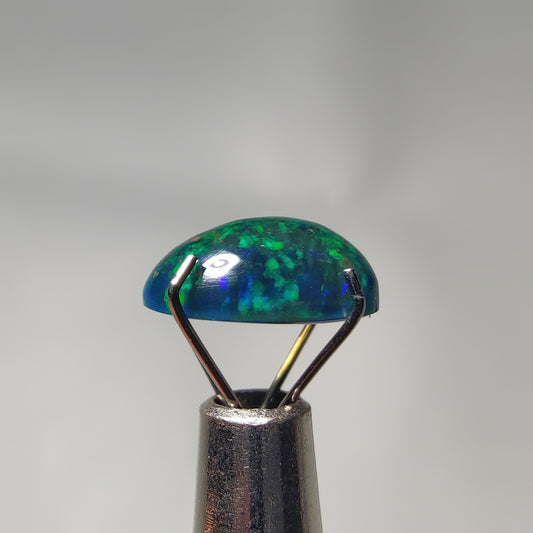 Natural Black Ethiopian Opal Cabochon