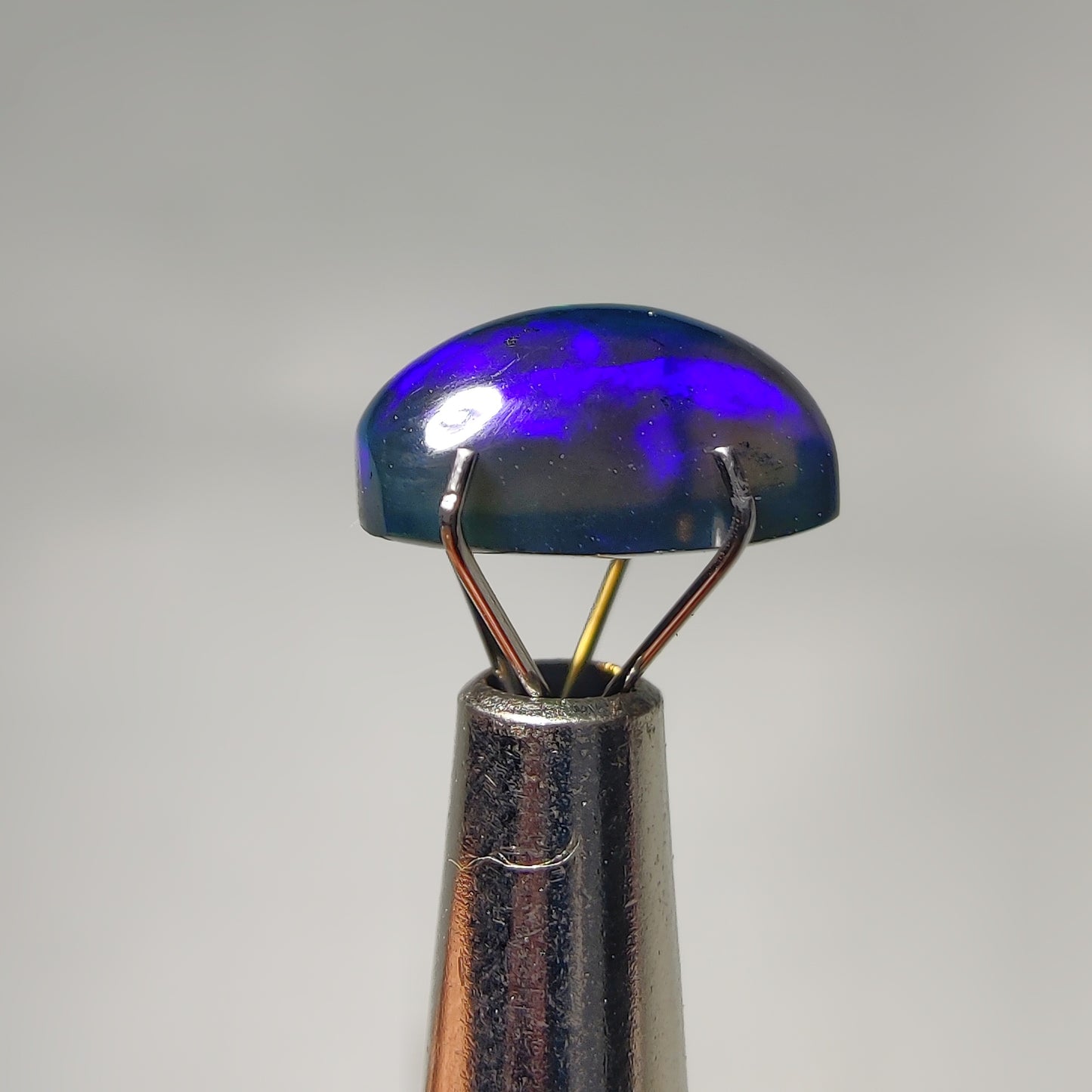 Natural Black Ethiopian Opal Cabochon